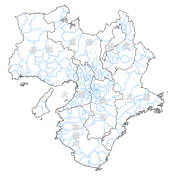 検索マップ 近畿地方